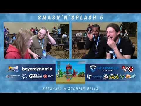 C# & Drugfreechu vs Malachi & Switch - Smash 'N' Splash 5 Doubles Losers Quarters
