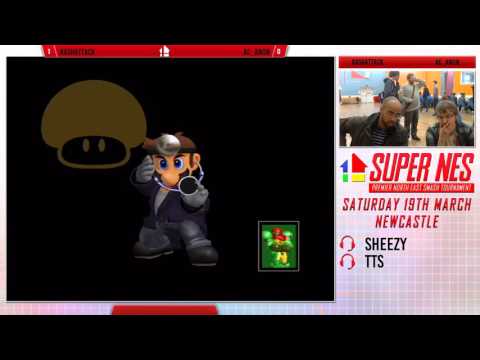 SNES Melee Pools - Rash Attack (Dr.Mario) vs AC_Anon (Samus)