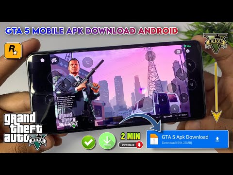 GTA 5 MOBILE DOWNLOAD | HOW TO PLAY GTA 5 IN MOBILE | HOW TO DOWNLOAD GTA 5 IN ANDROID |LEGAL METHOD