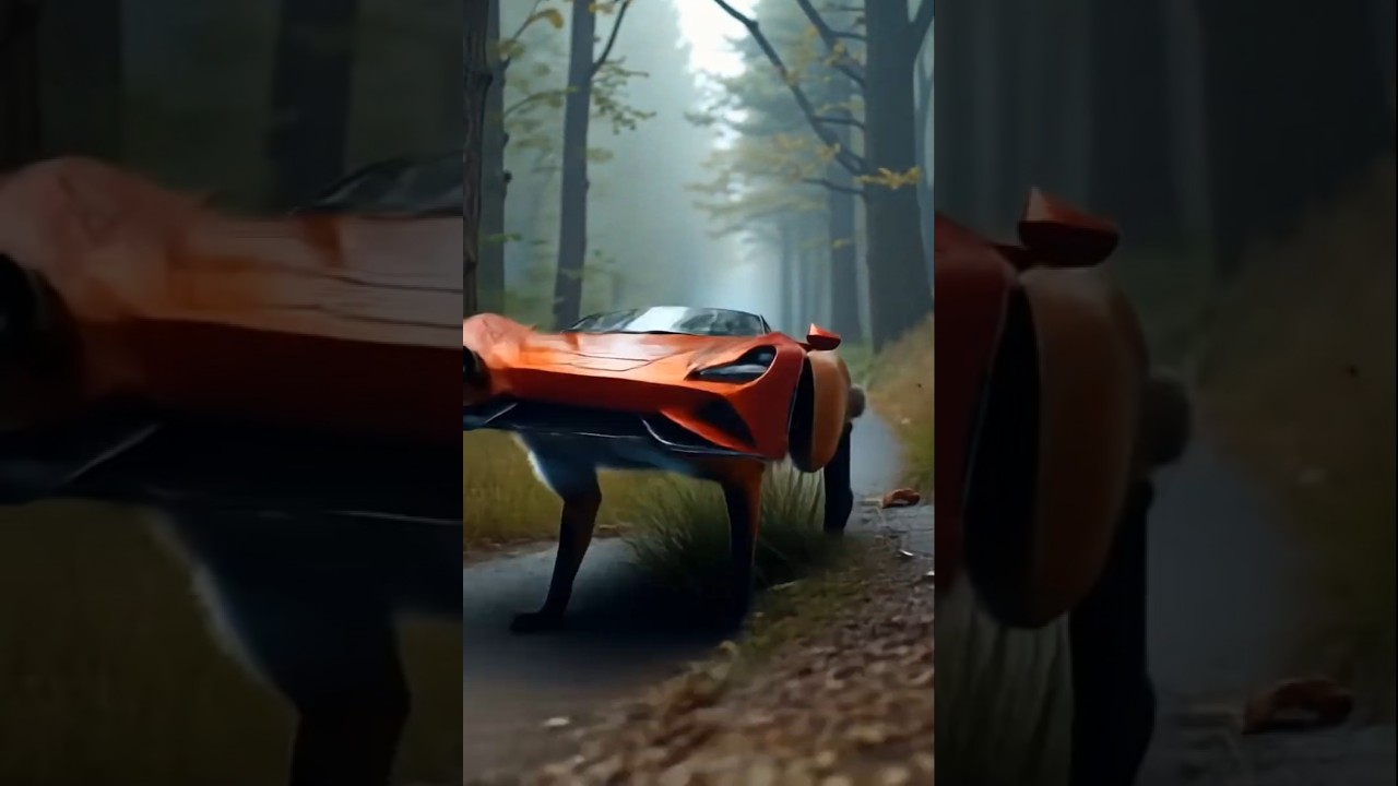 Epic Animal-to-Car Transformations: Mind-Blowing AI-Generated Video!
