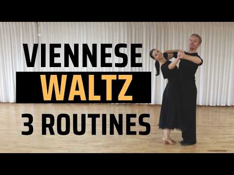 Learn 3 ELEGANT Viennese Waltz Routines for Beginners