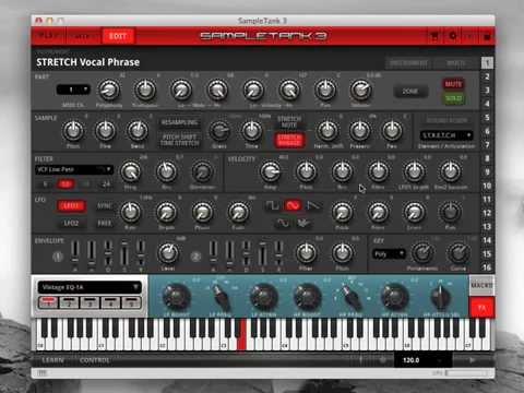 SampleTank 3 Tutorial 10: The STRETCH Engine