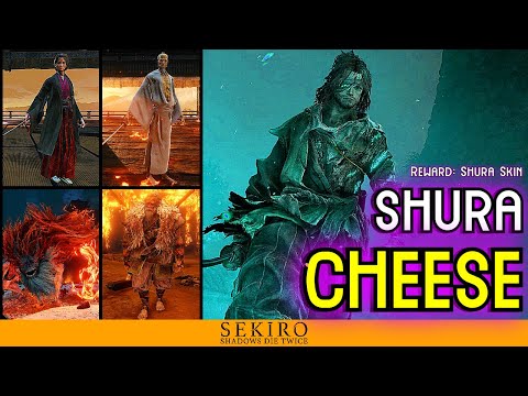 Sekiro | Cheese the SHURA Gauntlet & Inner Father in JUST 5 Mins