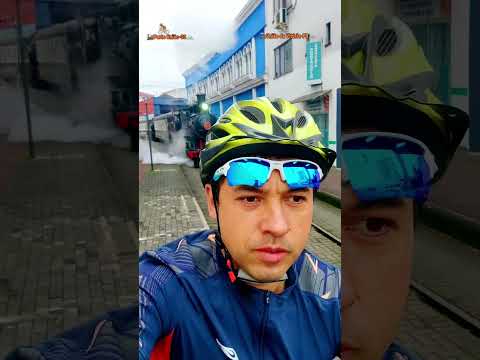 Maria Fumaça 310 União da Vitória, Paraná e Porto União, Santa Catarina. #trem #ferrovia #pedalar