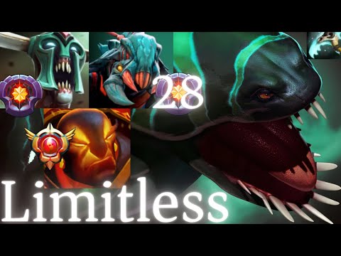 8/2/29 Limitless Tidehunter vs CM, TA, Ember, Broodmother, Weaver - dota2