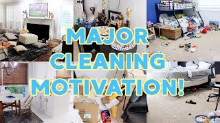 MAJOR CLEANING MOTIVATION 2022! EXTREME WHOLE HOUSE CLEAN WITH ME! HOMEMAKING MOTIVATION!