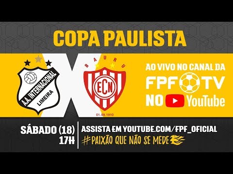 Inter de Limeira 3 x 1 Noroeste - Copa Paulista 2018