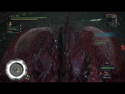 MHW Iceborne mount Safi'jiiva when Safi'jiiva use the special attack