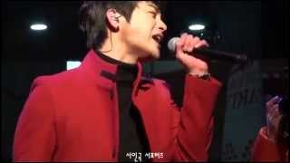 [Fancam] All For You - Seo In Guk @121224 Hapjeong Mecenatpolis X-MAS Party