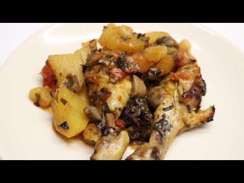 POULET AU FOUR POUR LES GENS PRESSÉ (CUISINERAPIDE)