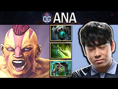 OG.ANA ANTI-MAGE WITH ARMOR BUILD - DOTA 2 7.30 PRO GAMEPLAY