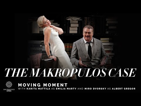 "The Makropulos Case" Moving Moment with Karita Mattila and Miro Dvorsky
