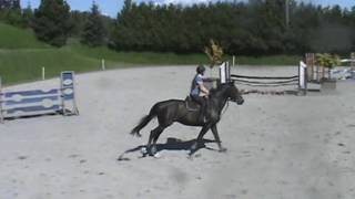 Kaysa and Georgia first lesson on the big boys