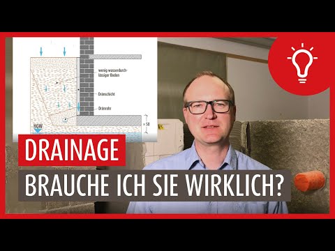 Drainage verlegen: Wann Sie wirklich eine Dränung brauchen, um Feuchtigkeit im Keller zu verhindern