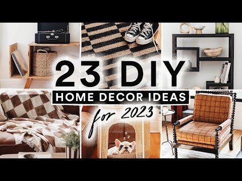 23 DIY Home Decor Ideas For 2023 🔨