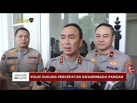 PRESISI UPDATE : POLRI DUKUNG LANGKAH PERCEPATAN SWASEMBADA PANGAN 30/10/2024
