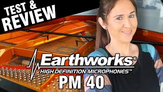 Video thumbnail for My New Favorite Thing! Earthworks PM40 Piano Mic Review And Test by Aimee Nolte Music