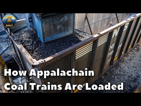 Loading An Appalachian Coal Train