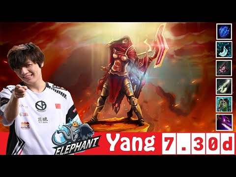[DOTA 2] Elephant.Yang the LEGION COMMANDER [OFFLANE] [7.30d]