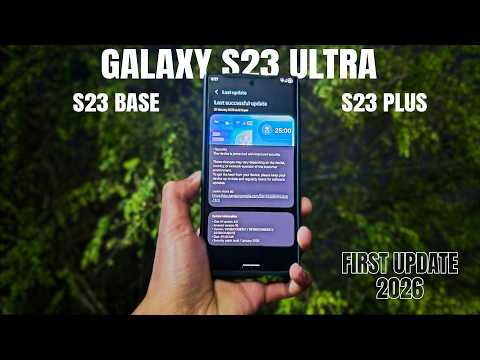 Galaxy S23 Ultra January 2026 Update Review | Where is One UI 8.5!
