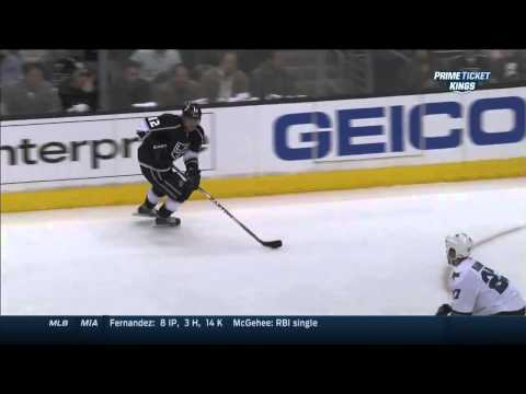 Marian Gaborik roofs the backhand on rush