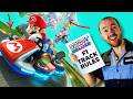Which MARIO KART 8 circuits meet F1 track regulations?