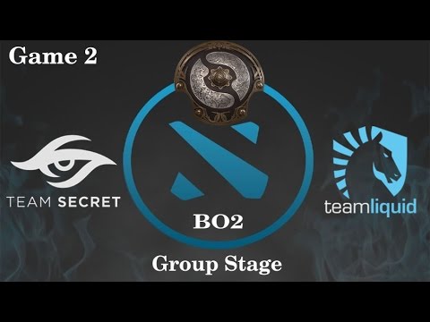 Secret vs Liquid Highlights Game 2, TI 6 Group B