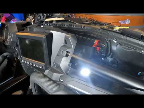 SSV Works Sub, sub box, amp installation guide for the RZR PRO with Ride Command