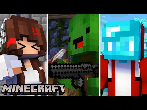 MAIZEN : Best of MAIZEN 1 - Minecraft Animation JJ & Mikey