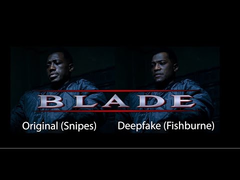 Blade (1998) - Starring Laurence Fishburne (Deepfake)