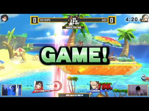 Ultra WBB #159 | red berpo (Bayo) vs Juice (CorrinF) - Winners Semi-Final - Super Smash Bros. for Wi