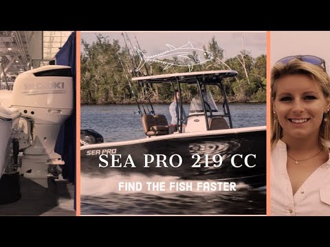 2019 Sea Pro 219 cc Best Center Console Deep V