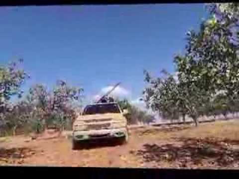 استهداف حاجز الحماميات بقذائف الهاون من قبل كتيبة أحرار العشارنة في ريف حماة