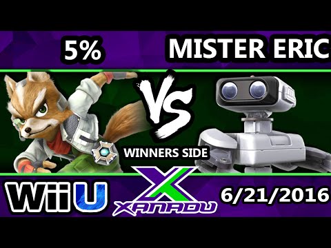 S@X 156 - Mister Eric (R.O.B.) Vs. 5 (Fox) SSB4 Tournament - Smash Wii U - Smash 4
