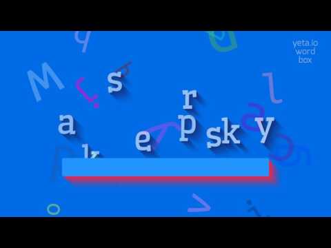 How to say "kaspersky"! (High Quality Voices)