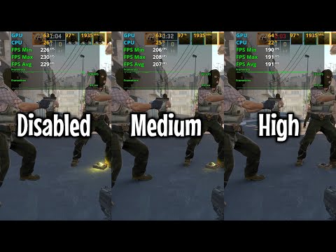 CS2 Ambient Occlusion On vs Off | Best CS2 Settings for FPS Ambient Occlusion Shadows NVIDIA/AMD