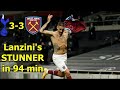 Tottenham 3-3 West Ham Lanzini Levels with STUNNER from 25 yds