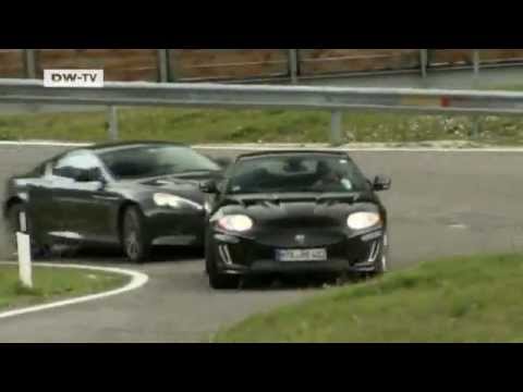 im vergleich: Aston Martin Virage - Jaguar XK - Audi R8 - Mercedes SLS AMG | motor mobil