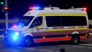 ⁴ᴷ *BARIATRIC AMBULANCE* RARE MPV783 specialist bariatric ambulance responding [NSWAS]