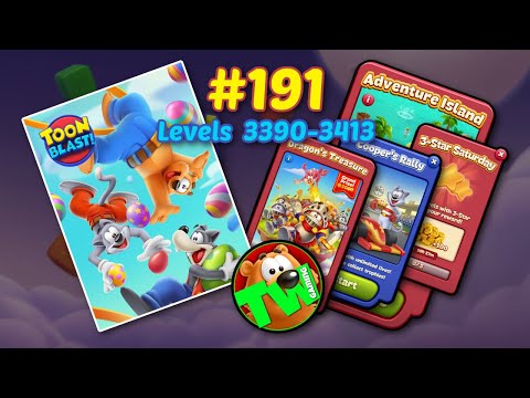 TOON BLAST! / EP191 / 3390-3413