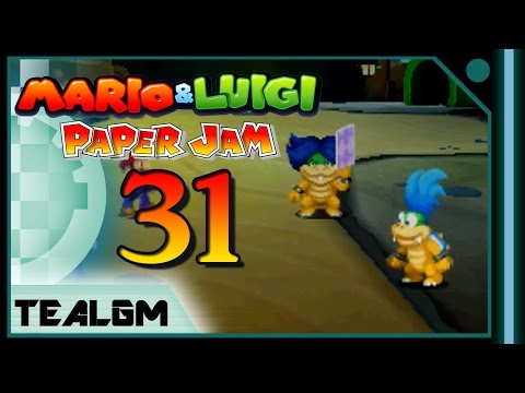 Mario & Luigi: Paper Jam Bros. - Part 31: Larry & Ludwig Boss Fight!