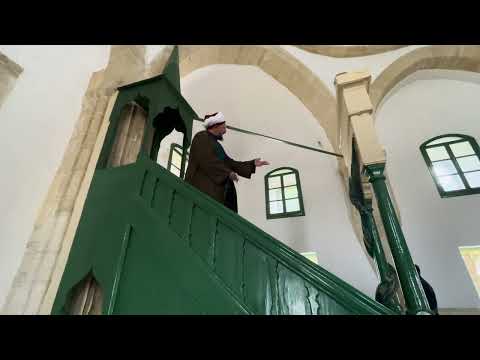 10-5-24 Friday prayer in Hala Sultan Tekke, Larnaca. Sermon by Imam Shakir
