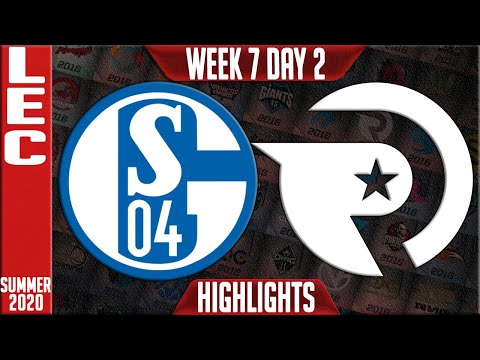 S04 vs OG Highlights | LEC Summer 2020 W7D2 | Schalke 04 vs Origen