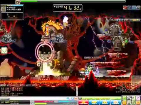 KMS Lv.185 Mercedes Chaos zakum Solo[MapleStory Korea]