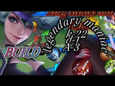 ANG LAKAS MO LAYLA! LEGENDARY MANIAC.K-22 D-2 A-3 #mobilelegends #highlights #mlbb #layla
