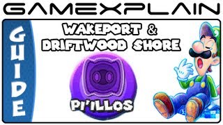 Mario & Luigi: Dream Team - Wakeport & Driftwood Shore Pi'illo Locations (Guide & Walkthrough)