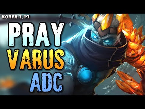 LZ Pray Varus ADC (w Janna) v Tristana/Lulu matchup - Korean SoloQ 7.19