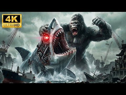 KING KONG vs CYBORG SHARK | The Undead Machine From The Deep! | Monsterverse Compilation