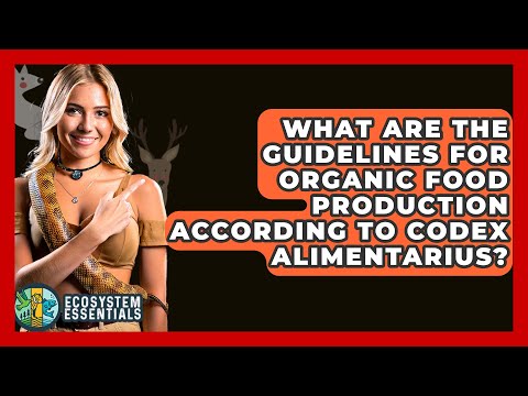 What Are the Guidelines for Organic Food Production According to Codex Alimentarius?