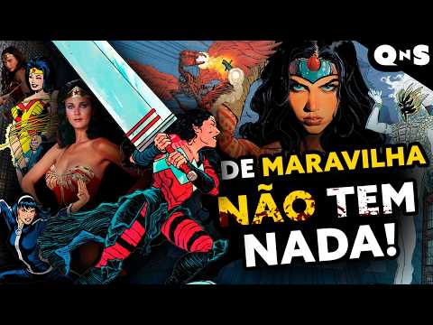 A HISTÓRIA SUJA por trás da criação da MULHER MARAVILHA (e sua nova versão Dark Fantasy feminista)